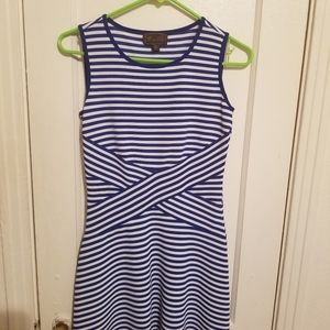 Trulli Striped Sleeveless Dress XS